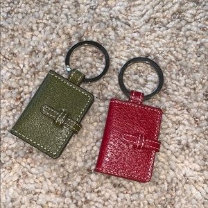 Coach mini picture frame keychains
